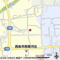 愛媛県西条市実報寺226周辺の地図