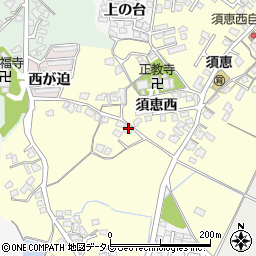 山口県山陽小野田市須恵西3277周辺の地図