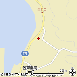 山口県下松市笠戸島697周辺の地図