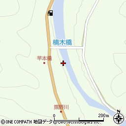 楠木橋周辺の地図