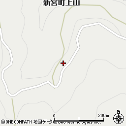 愛媛県四国中央市新宮町上山3247周辺の地図