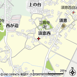 山口県山陽小野田市須恵西3333周辺の地図