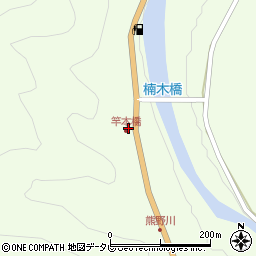 和歌山県日高郡日高川町熊野川316周辺の地図