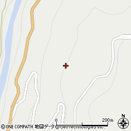 愛媛県四国中央市新宮町上山605周辺の地図