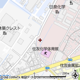 住ゴム産業四国支店新居浜営業所周辺の地図
