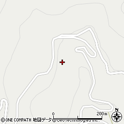 愛媛県四国中央市新宮町上山517周辺の地図