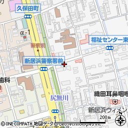 麻布理容院周辺の地図