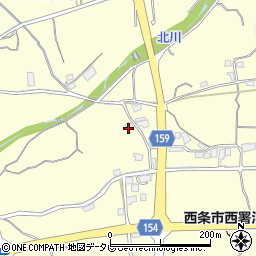 愛媛県西条市実報寺125周辺の地図