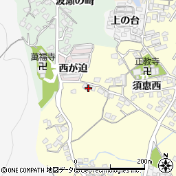 山口県山陽小野田市須恵西3295周辺の地図