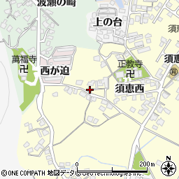 山口県山陽小野田市須恵西3299周辺の地図