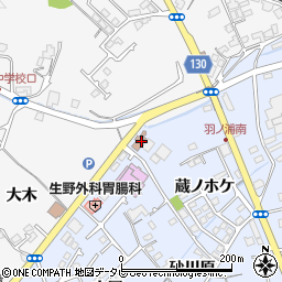 羽ノ浦町農村環境改善センター周辺の地図