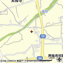 愛媛県西条市実報寺120周辺の地図