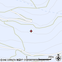 徳島県三好市池田町松尾松本79周辺の地図