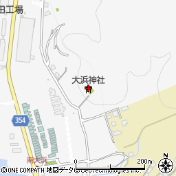 大浜神社周辺の地図
