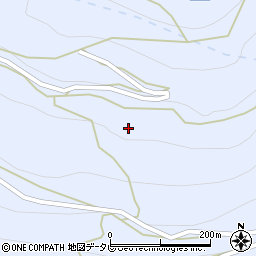 徳島県三好市池田町松尾松本84周辺の地図