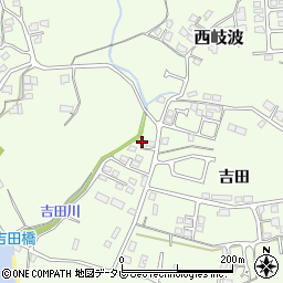 山口県宇部市西岐波吉田860周辺の地図