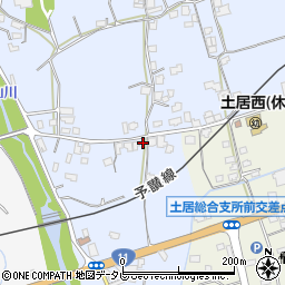 愛媛県四国中央市土居町土居1126周辺の地図