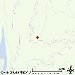 和歌山県日高郡日高川町高津尾1590-6周辺の地図