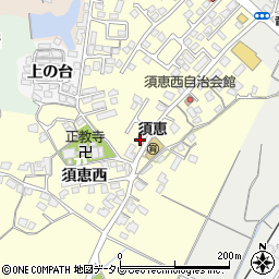 山口県山陽小野田市須恵西3349周辺の地図