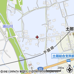 愛媛県四国中央市土居町土居1188周辺の地図