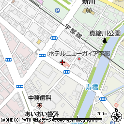 株式会社オータニ　アパ・マンセンター宇部店周辺の地図
