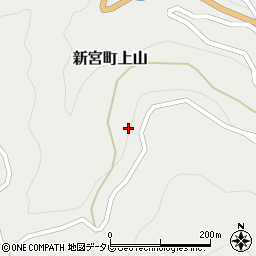 愛媛県四国中央市新宮町上山3268周辺の地図