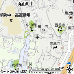 山口県下関市観音崎町2-14周辺の地図
