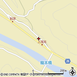 和歌山県日高郡日高川町船津72周辺の地図