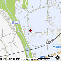 愛媛県四国中央市土居町土居1183周辺の地図