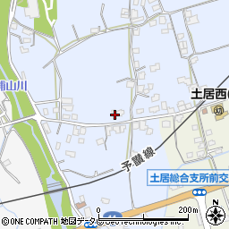 愛媛県四国中央市土居町土居1190周辺の地図