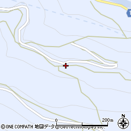 徳島県三好市池田町松尾松本92周辺の地図