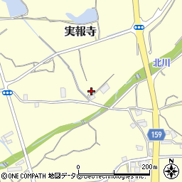 愛媛県西条市実報寺440周辺の地図