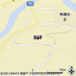 和歌山県日高郡日高川町船津周辺の地図