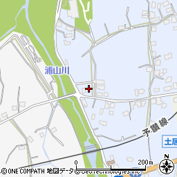 愛媛県四国中央市土居町土居1181周辺の地図