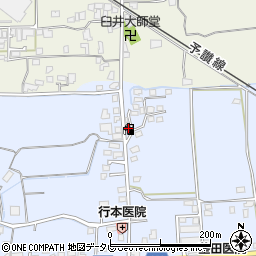 コスモ三芳ＳＳ周辺の地図