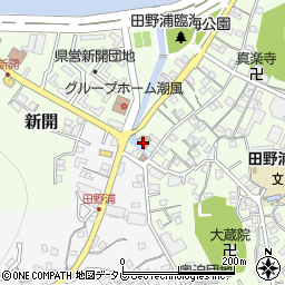 田野浦公民館周辺の地図
