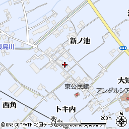 尾崎プロパン周辺の地図