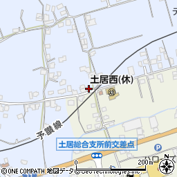 愛媛県四国中央市土居町土居1026周辺の地図