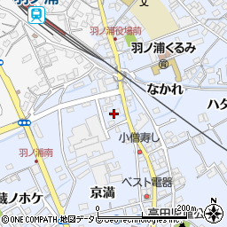 株式会社四国銀行　羽ノ浦支店周辺の地図