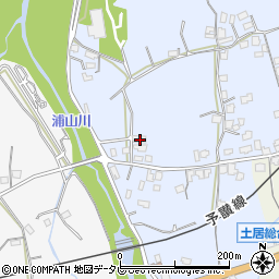 愛媛県四国中央市土居町土居1182周辺の地図
