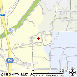 愛媛県西条市実報寺甲-297周辺の地図