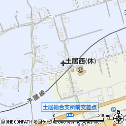 愛媛県四国中央市土居町土居1027周辺の地図
