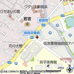 新居浜警察署前田交番周辺の地図