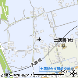 愛媛県四国中央市土居町土居1049周辺の地図