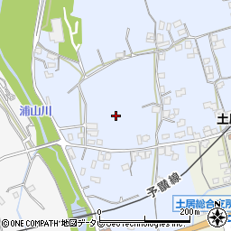 愛媛県四国中央市土居町土居1204周辺の地図