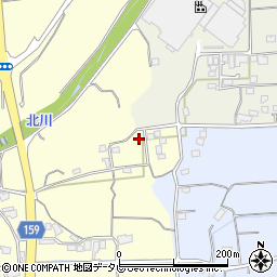 愛媛県西条市実報寺甲-296周辺の地図