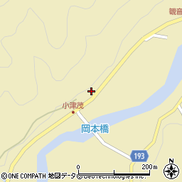 和歌山県日高郡日高川町船津612周辺の地図