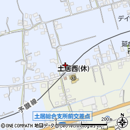 愛媛県四国中央市土居町土居997周辺の地図