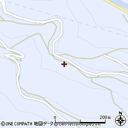 徳島県三好市池田町松尾松本133周辺の地図