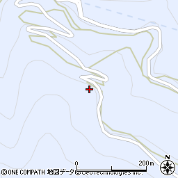 徳島県三好市池田町松尾松本10-2周辺の地図